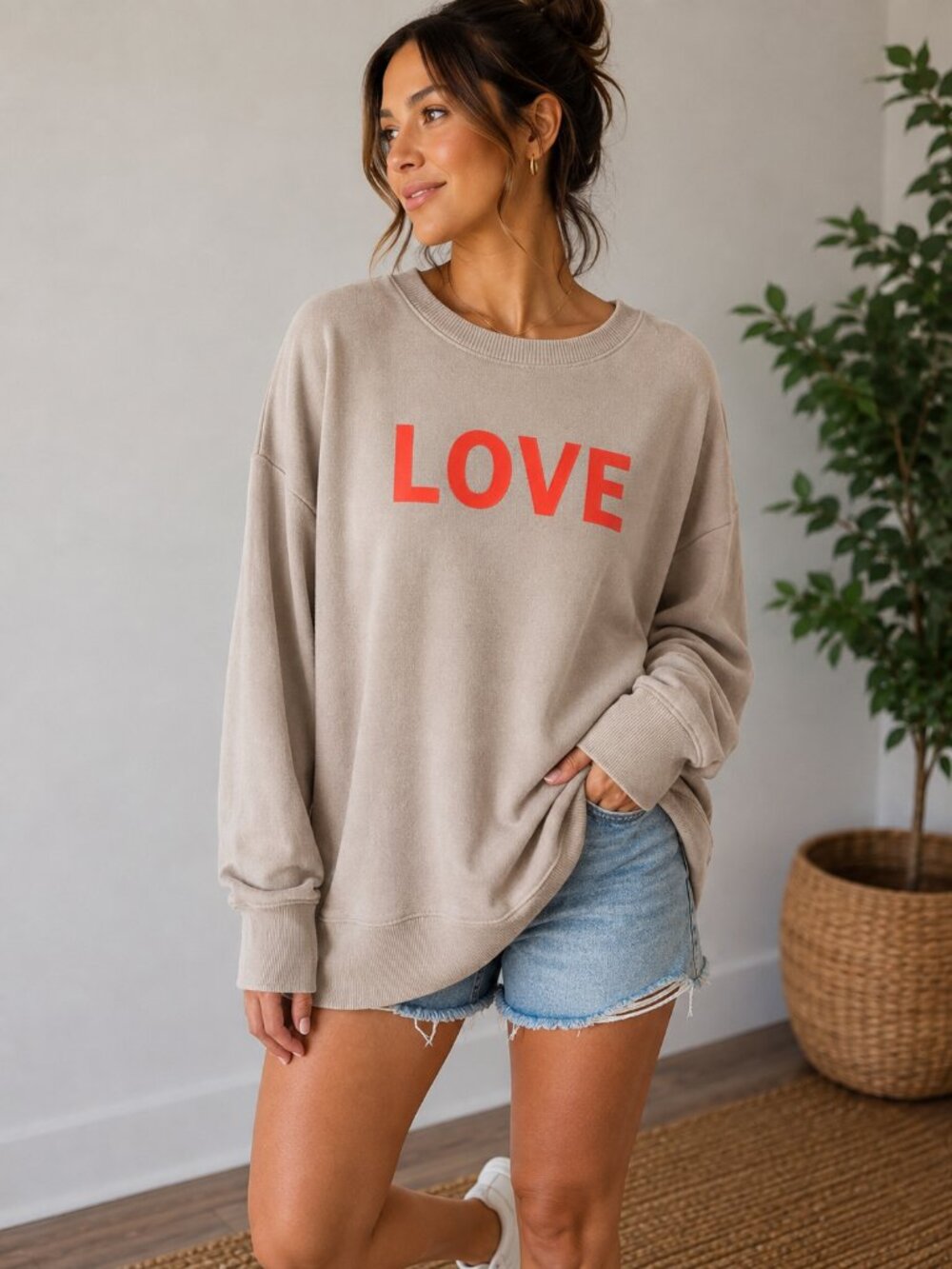 Aerie LOVE sweatshirt